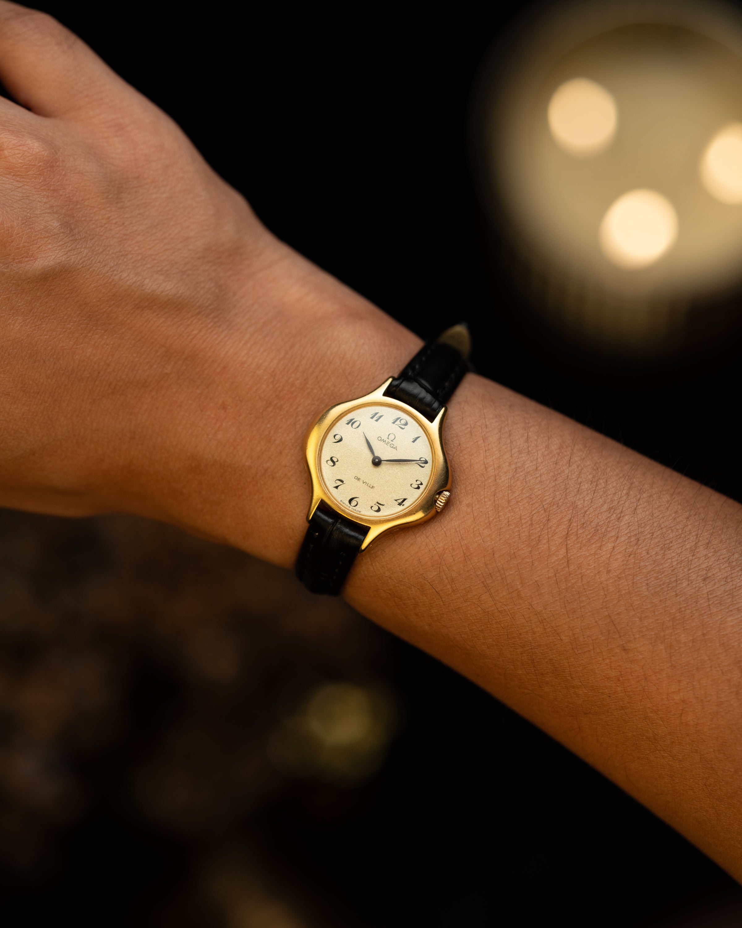 1970s Omega DeVille Hand Wound