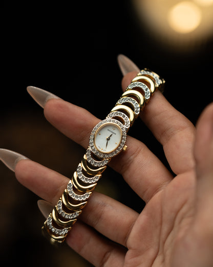 1980s Bucherer Crescent