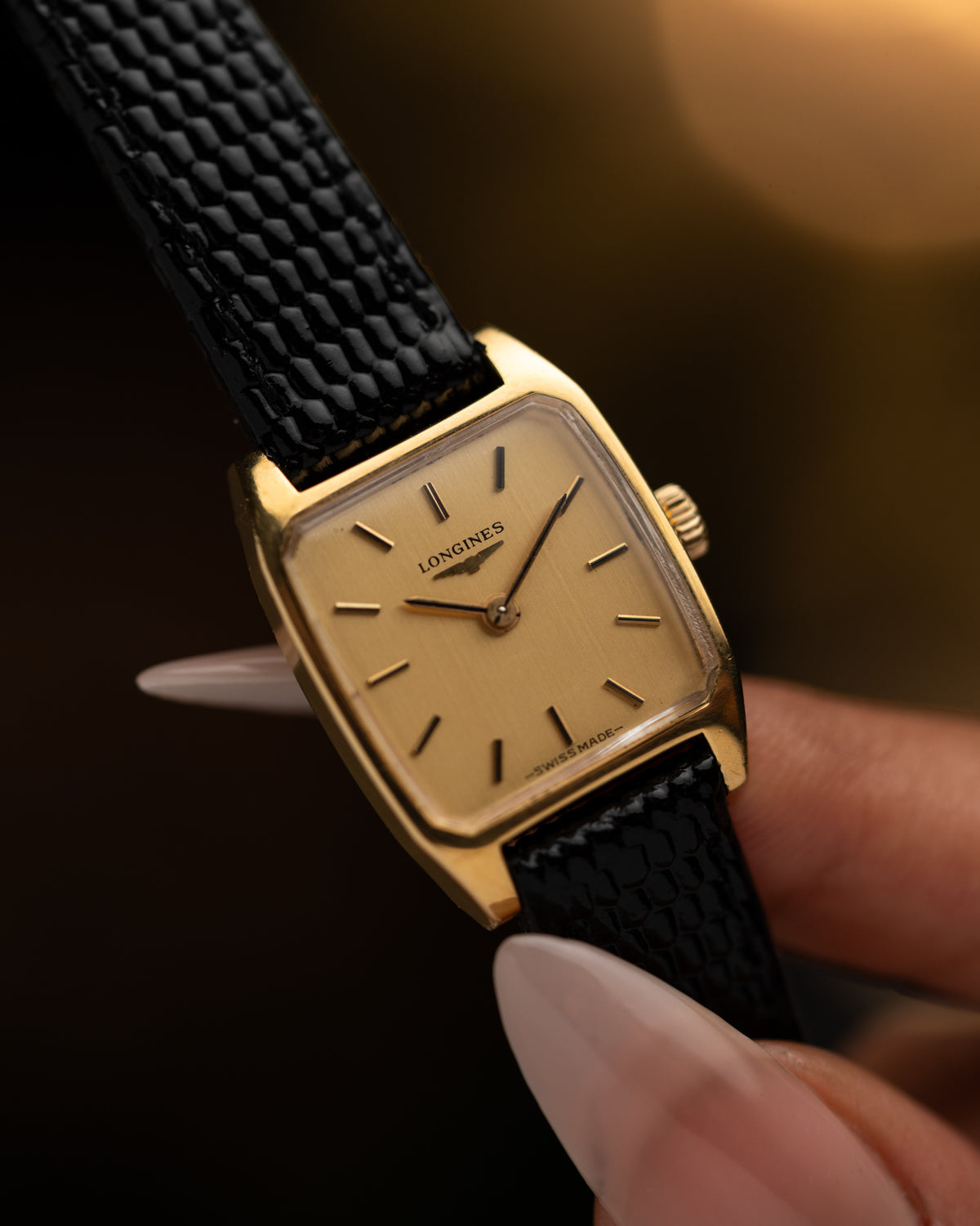 1970s Vintage Longines Tonneau