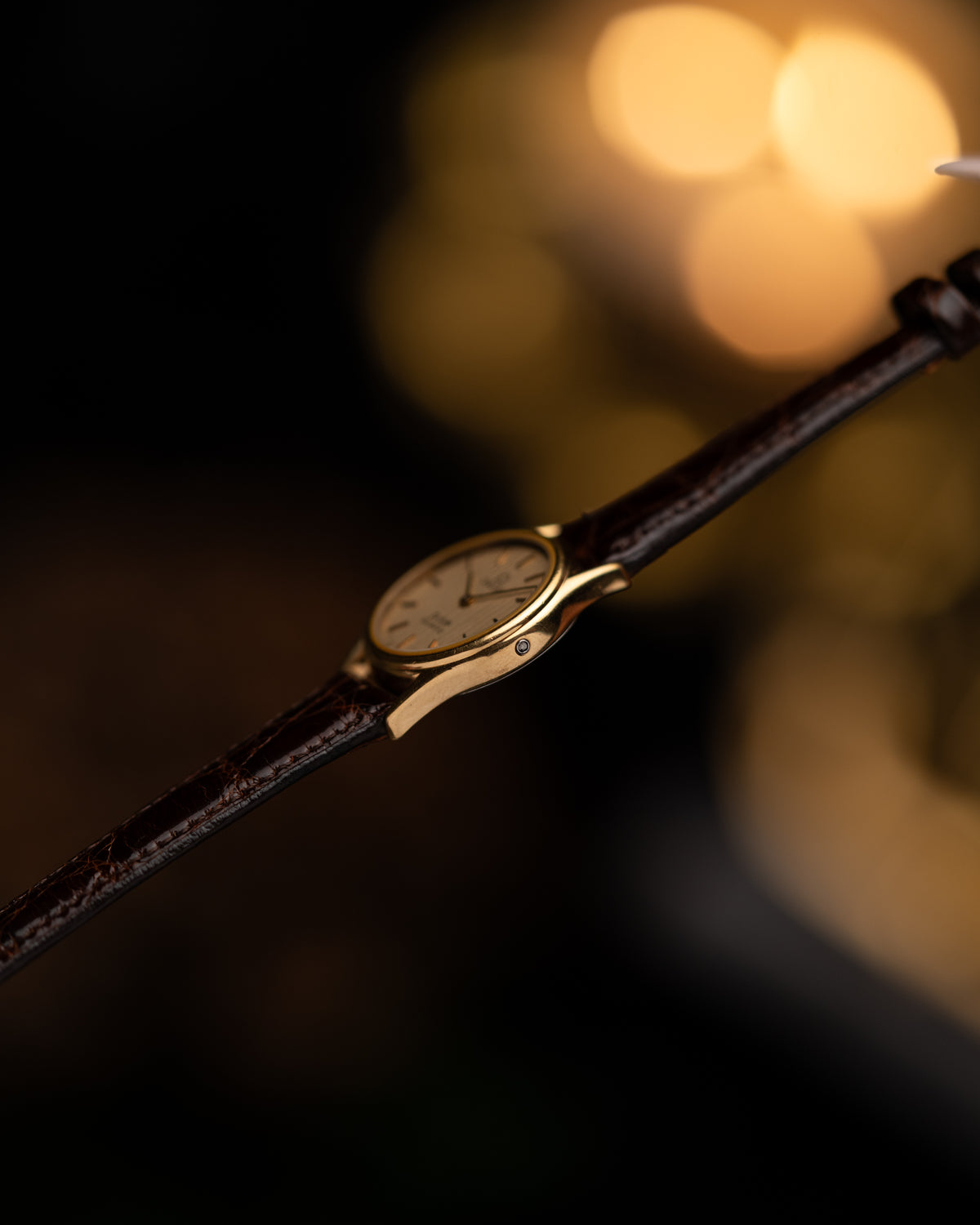1980s Vintage Omega De Ville Quartz