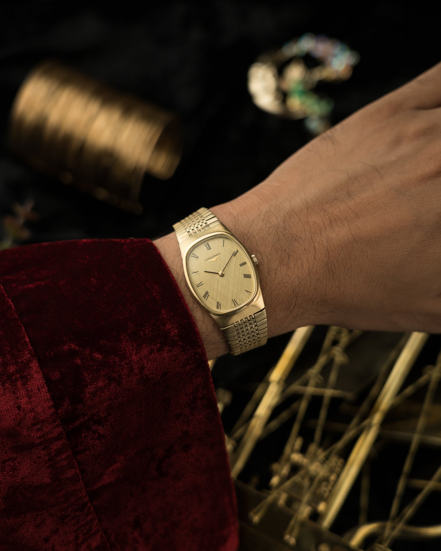1970s Vintage Longines Ellipse
