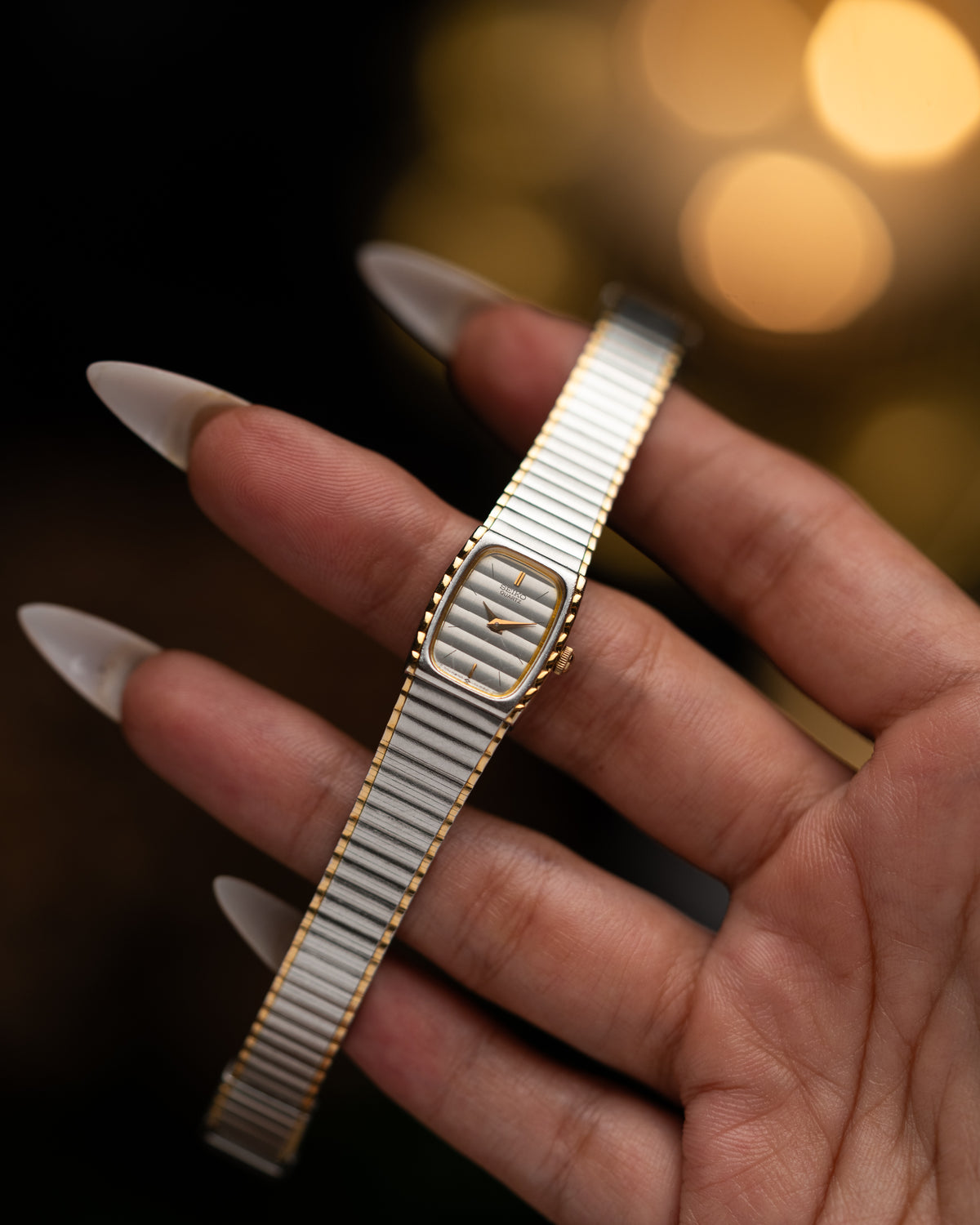 1980s Vintage Seiko Fluted Bracelet
