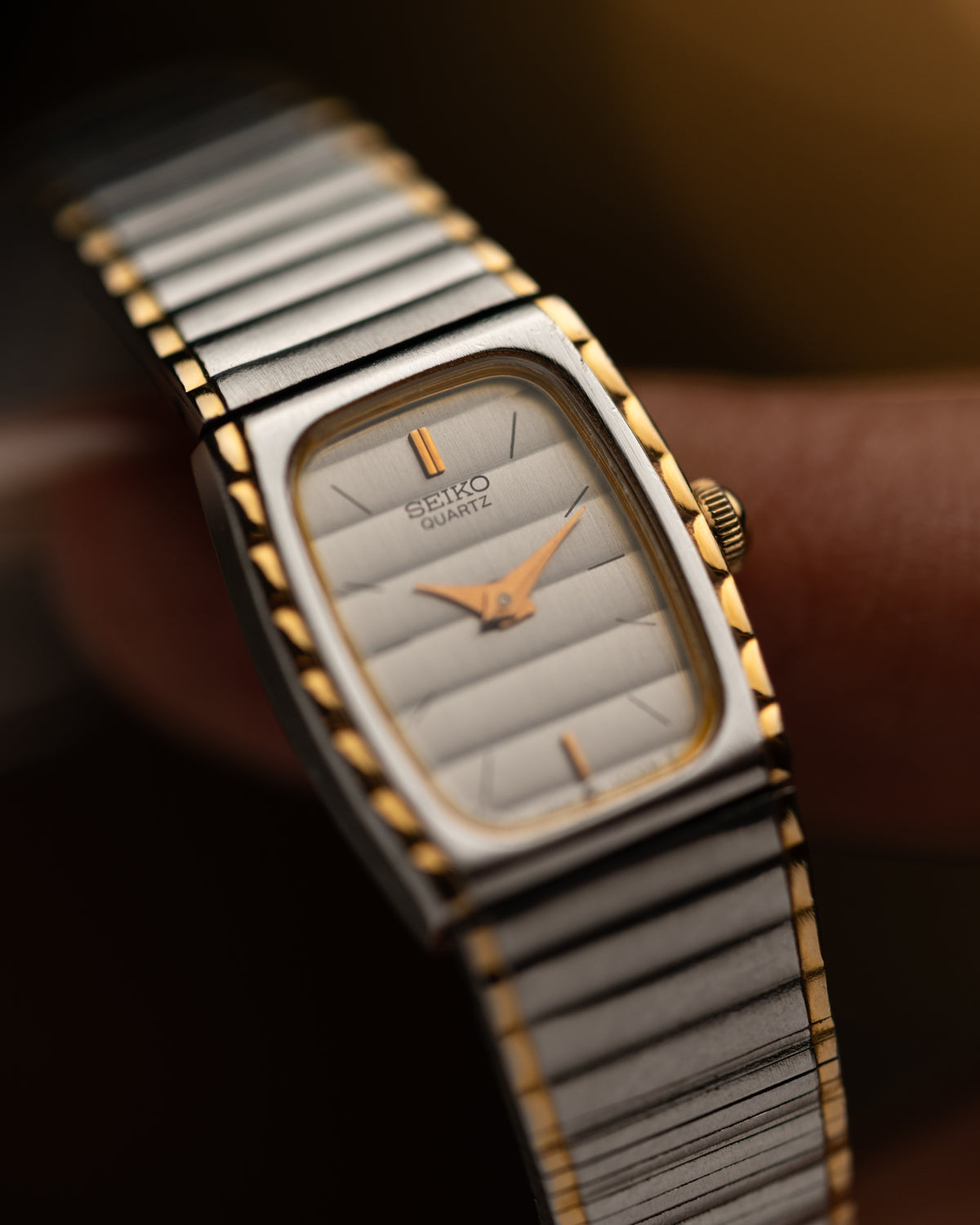 1980s Vintage Seiko Fluted Bracelet
