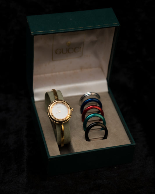 1990s Vintage Gucci Bezel Change