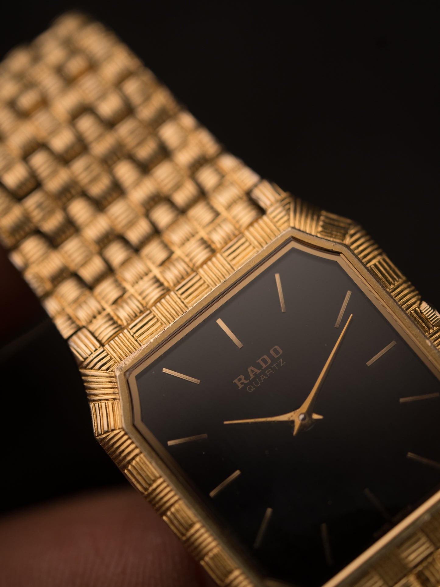 1980s Vintage Rado 'Gangster'