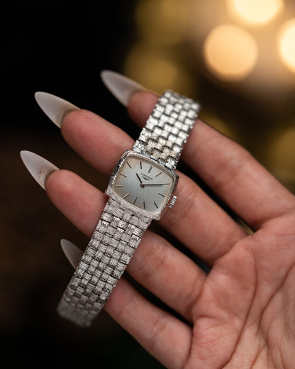 1970s Vintage Longines Woven Bracelet