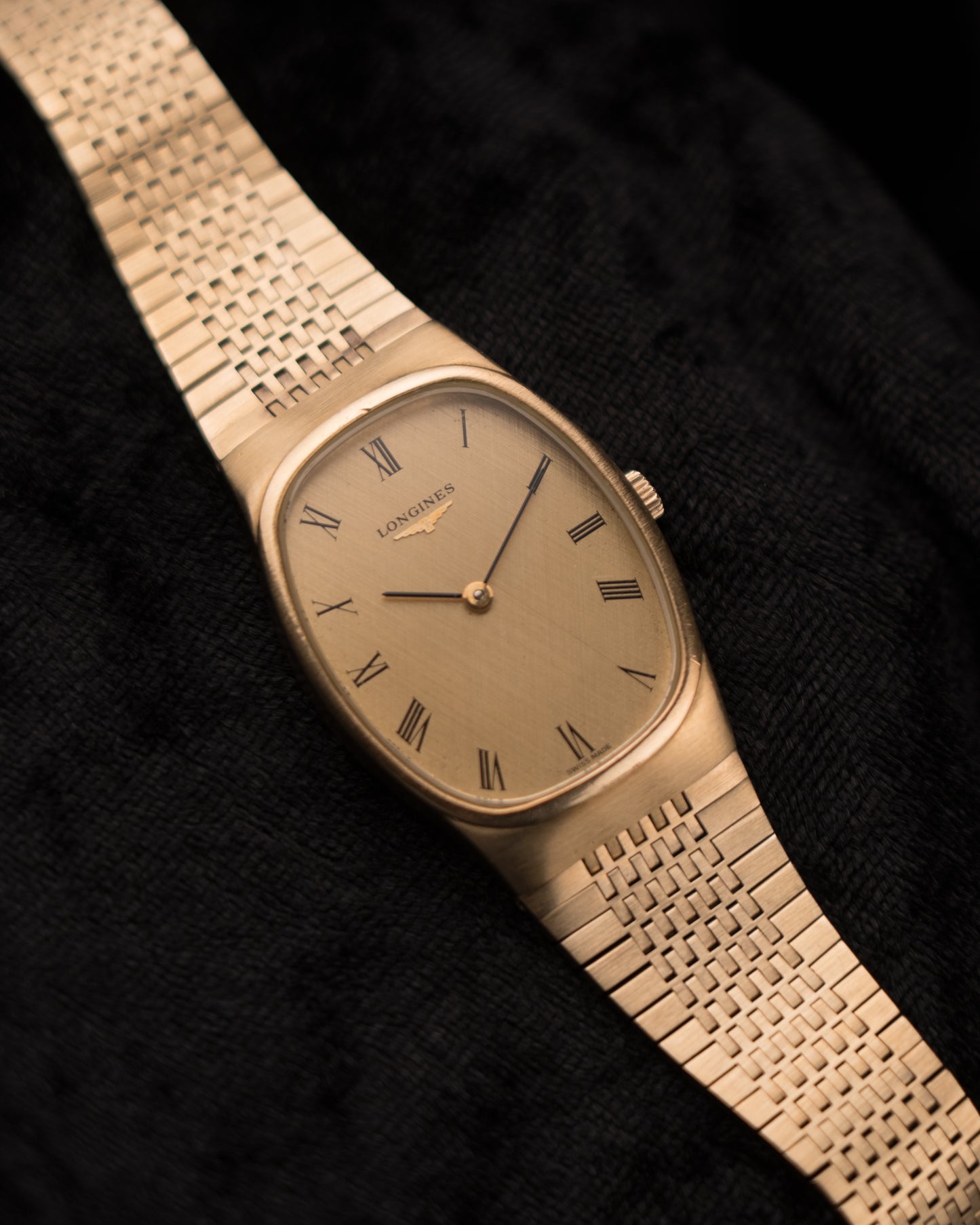 1970s Vintage Longines Ellipse