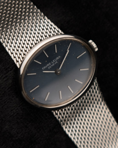 1970s Vintage Favre Leuba Ellipse