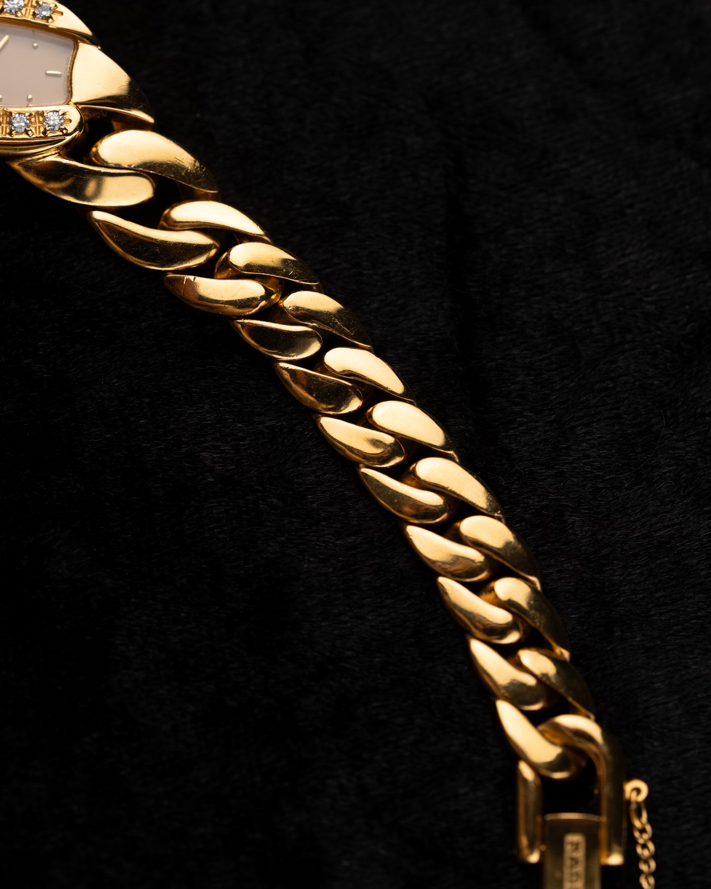 1980s Rado Diamond Cuban Chain