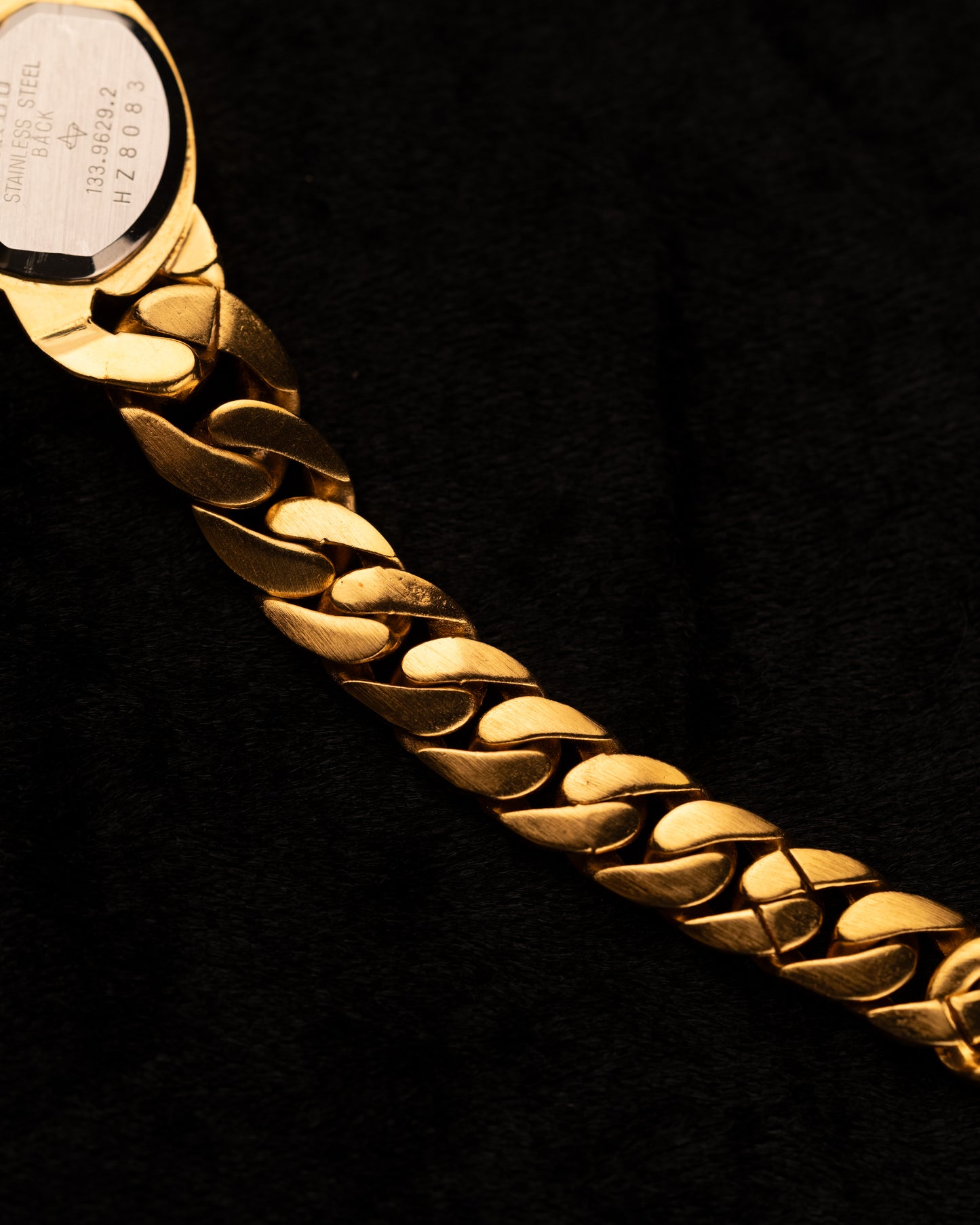 1980s Rado Diamond Cuban Chain