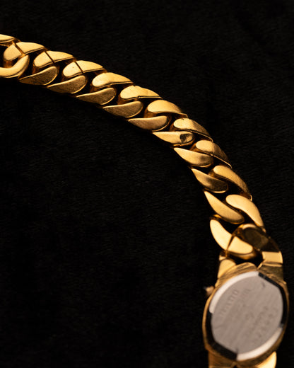 1980s Rado Diamond Cuban Chain