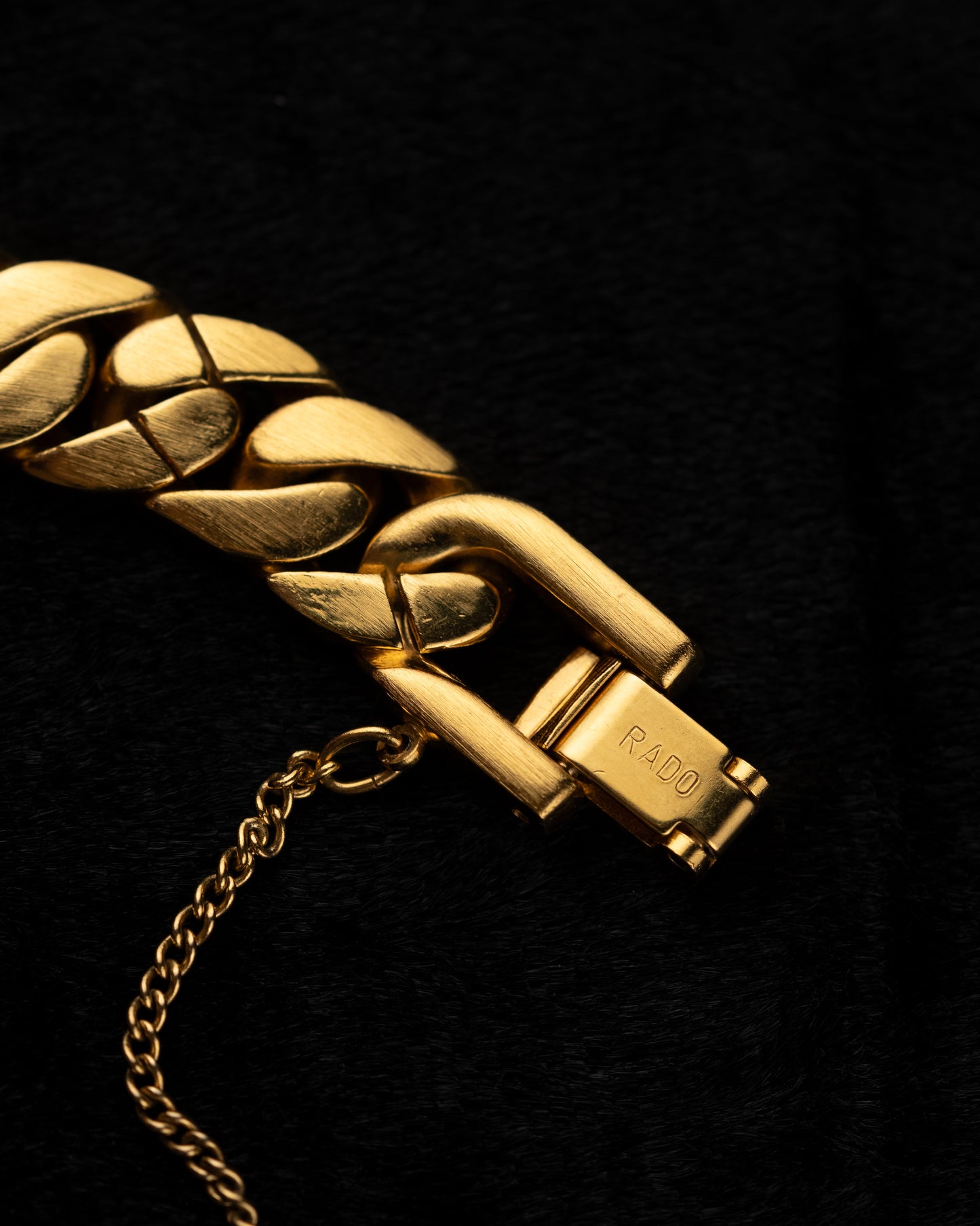 1980s Rado Diamond Cuban Chain