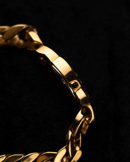 1980s Rado Diamond Cuban Chain