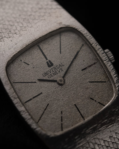 1970s Vintage 'Frosted' Universal Genève