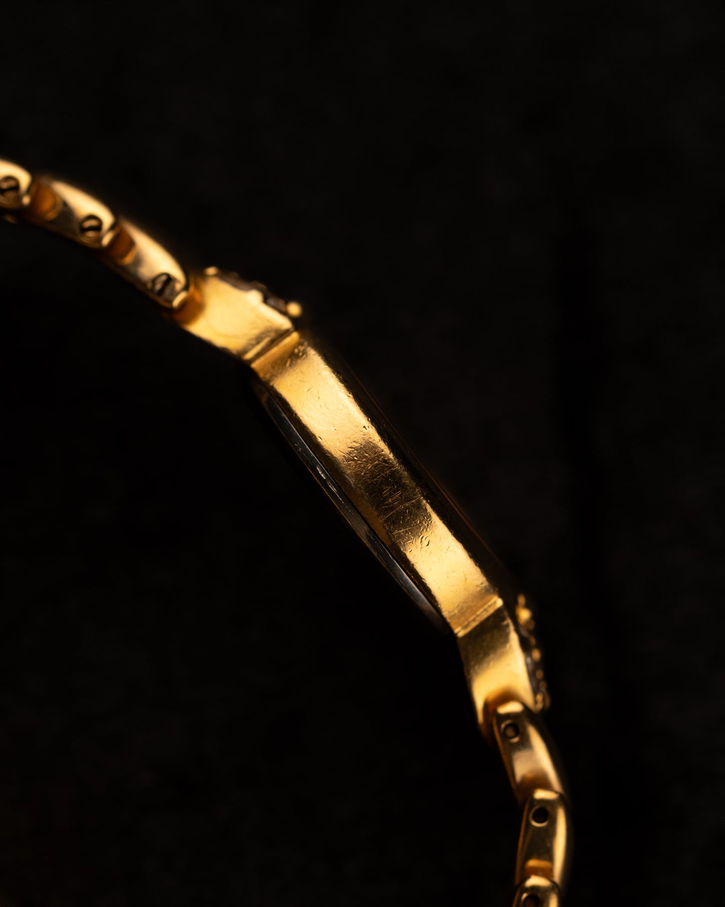 1980s Rado Gold Leaf Bracelet