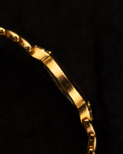 1980s Rado Gold Leaf Bracelet