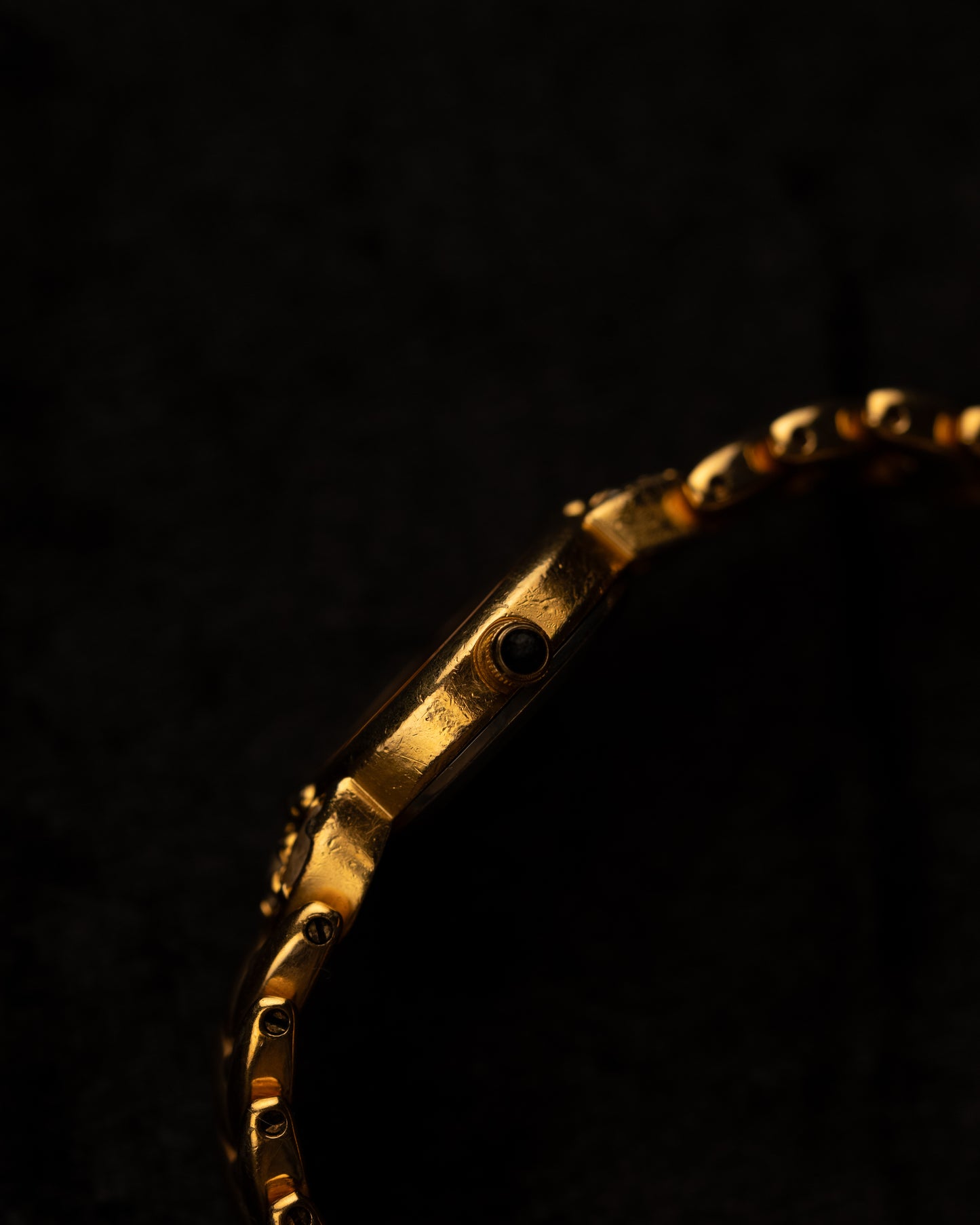 1980s Rado Gold Leaf Bracelet