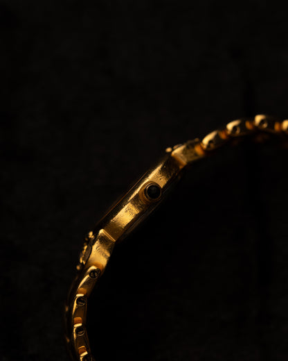 1980s Rado Gold Leaf Bracelet