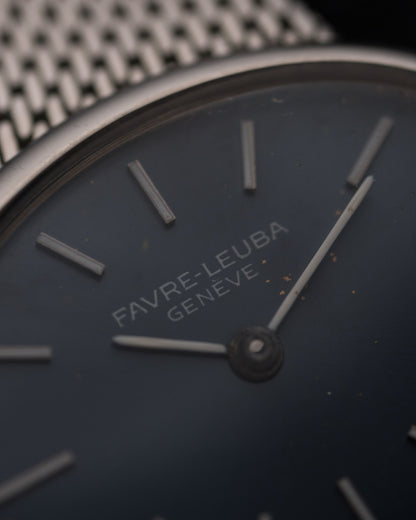 1970s Vintage Favre Leuba Ellipse