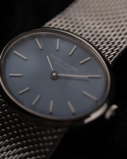 1970s Vintage Favre Leuba Ellipse