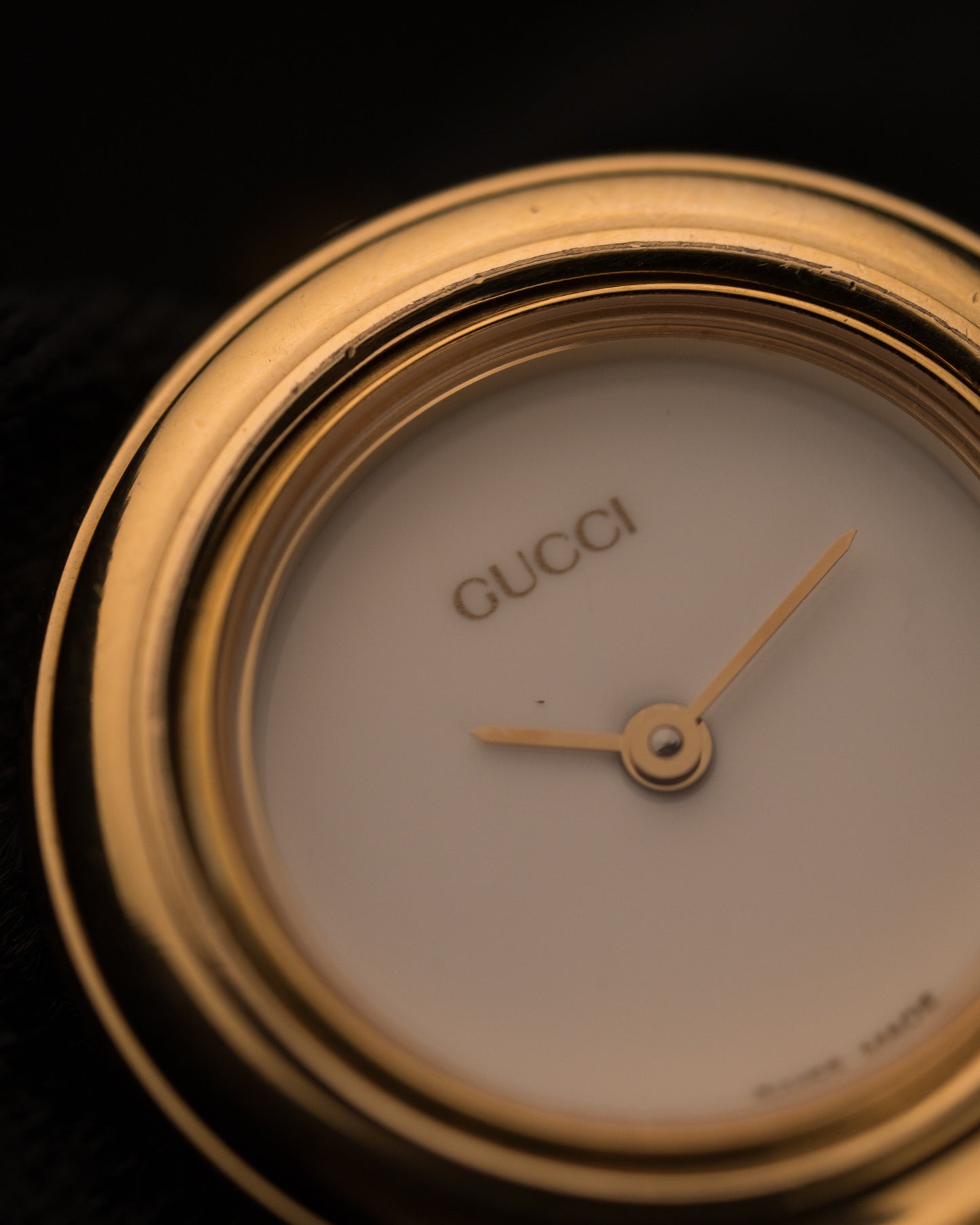 1990s Vintage Gucci Bezel Change