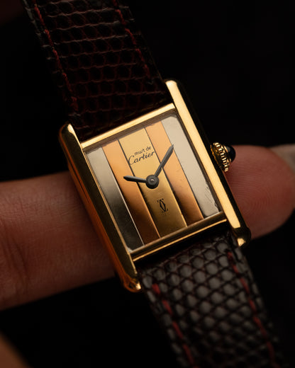 1970s Cartier Trinity Tank