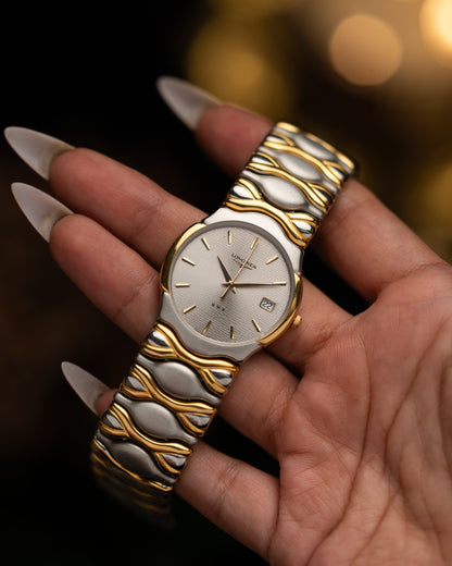 1990s Vintage Longines Wave Bracelet