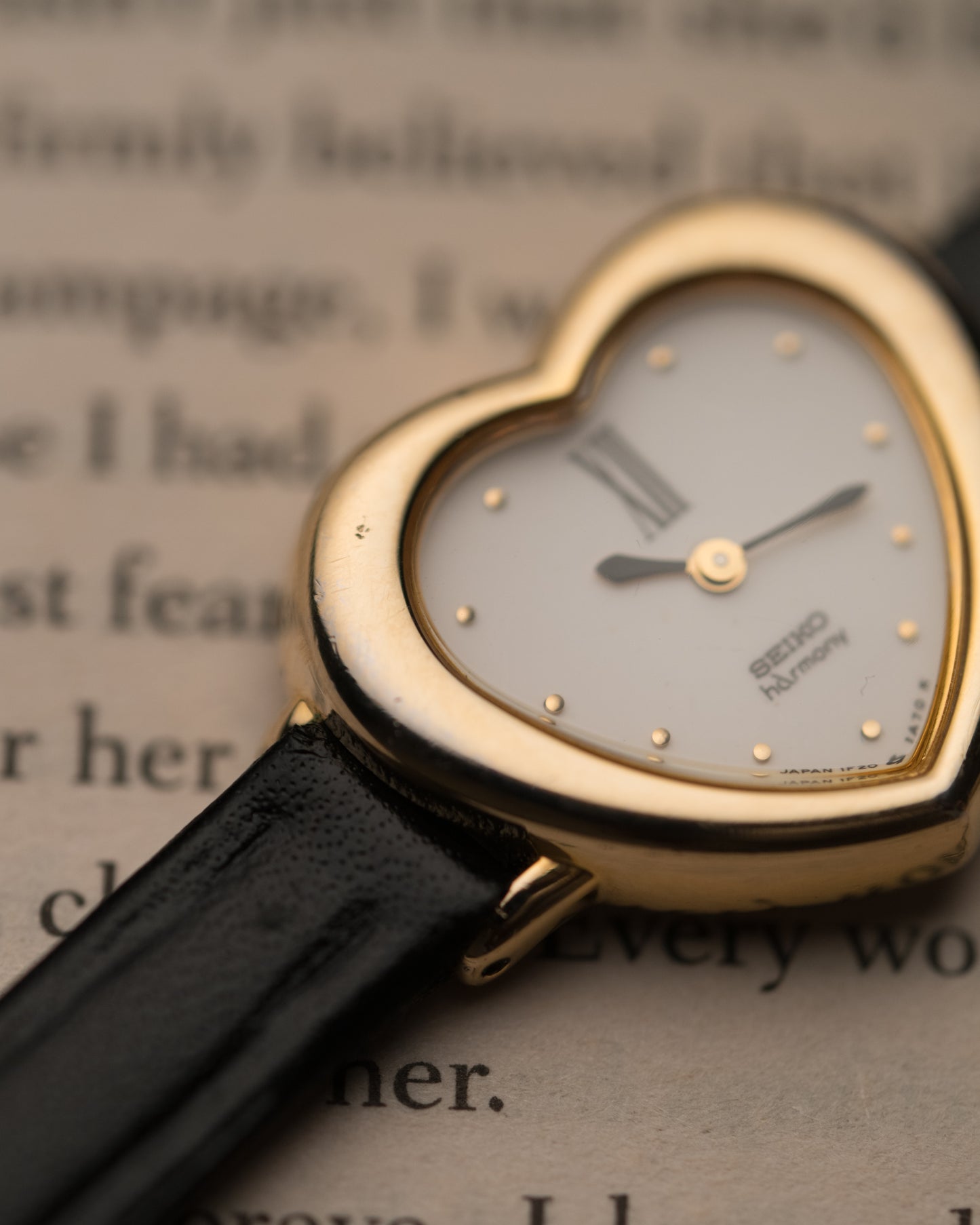 80s Vintage Seiko Heart