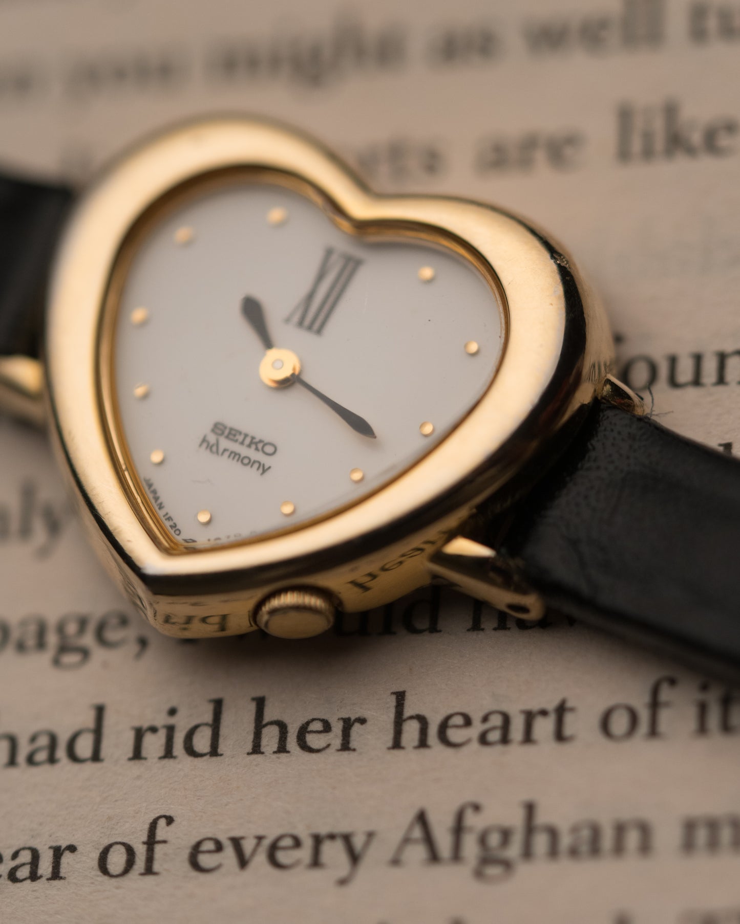 80s Vintage Seiko Heart