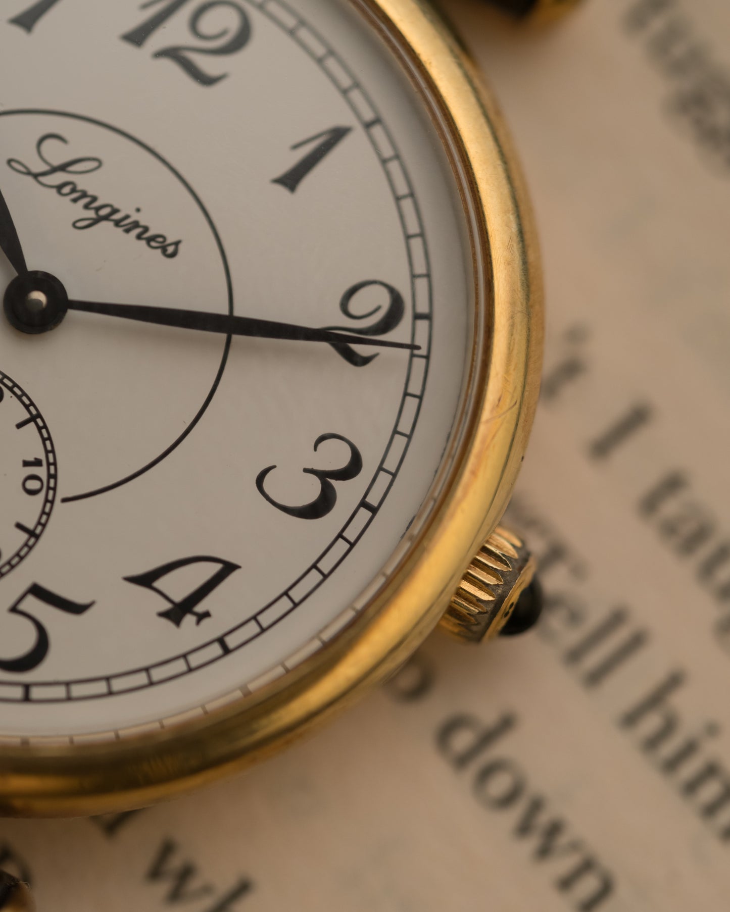 90s Vintage Longines Sub-seconds