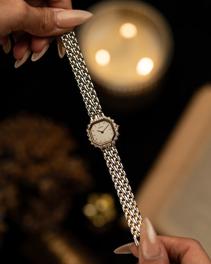 1990s Rado Diamond Bezel Hexagonal