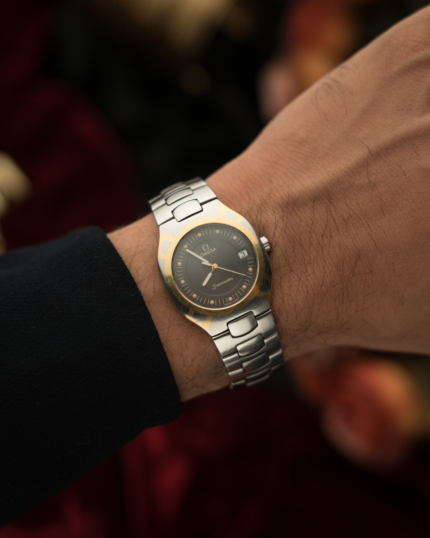 1980s Vintage Omega Seamaster Polaris