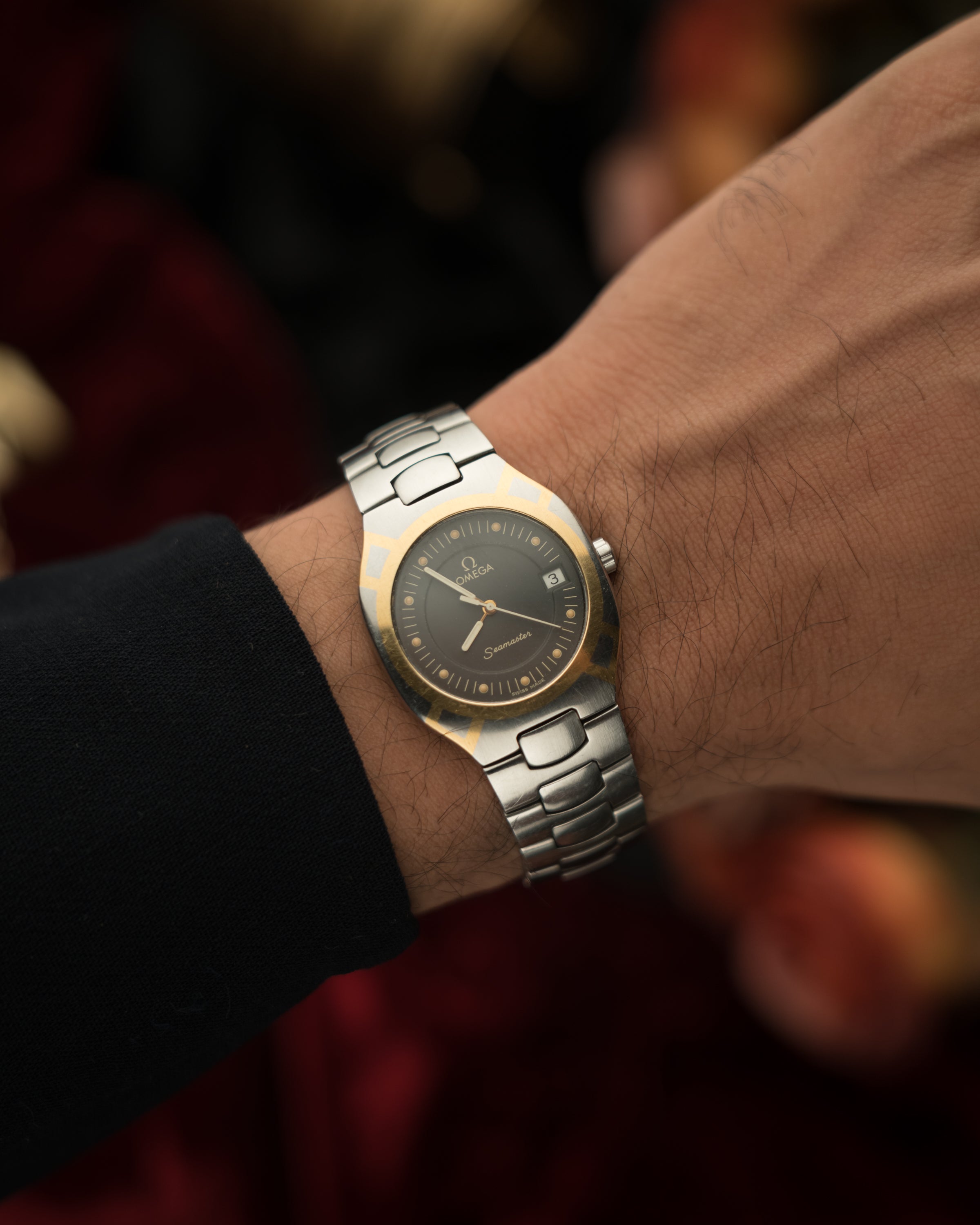 1980s Vintage Omega Seamaster Polaris