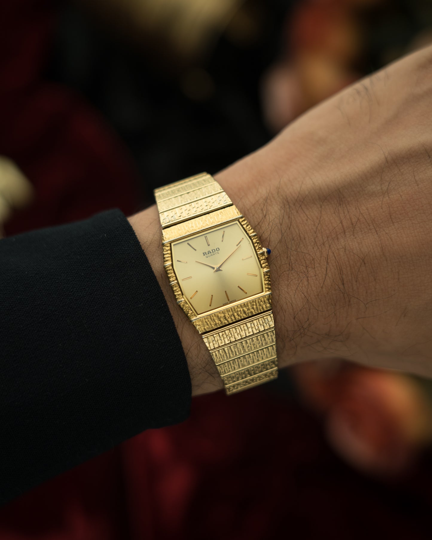 1980s Vintage Rado 'Gangster'