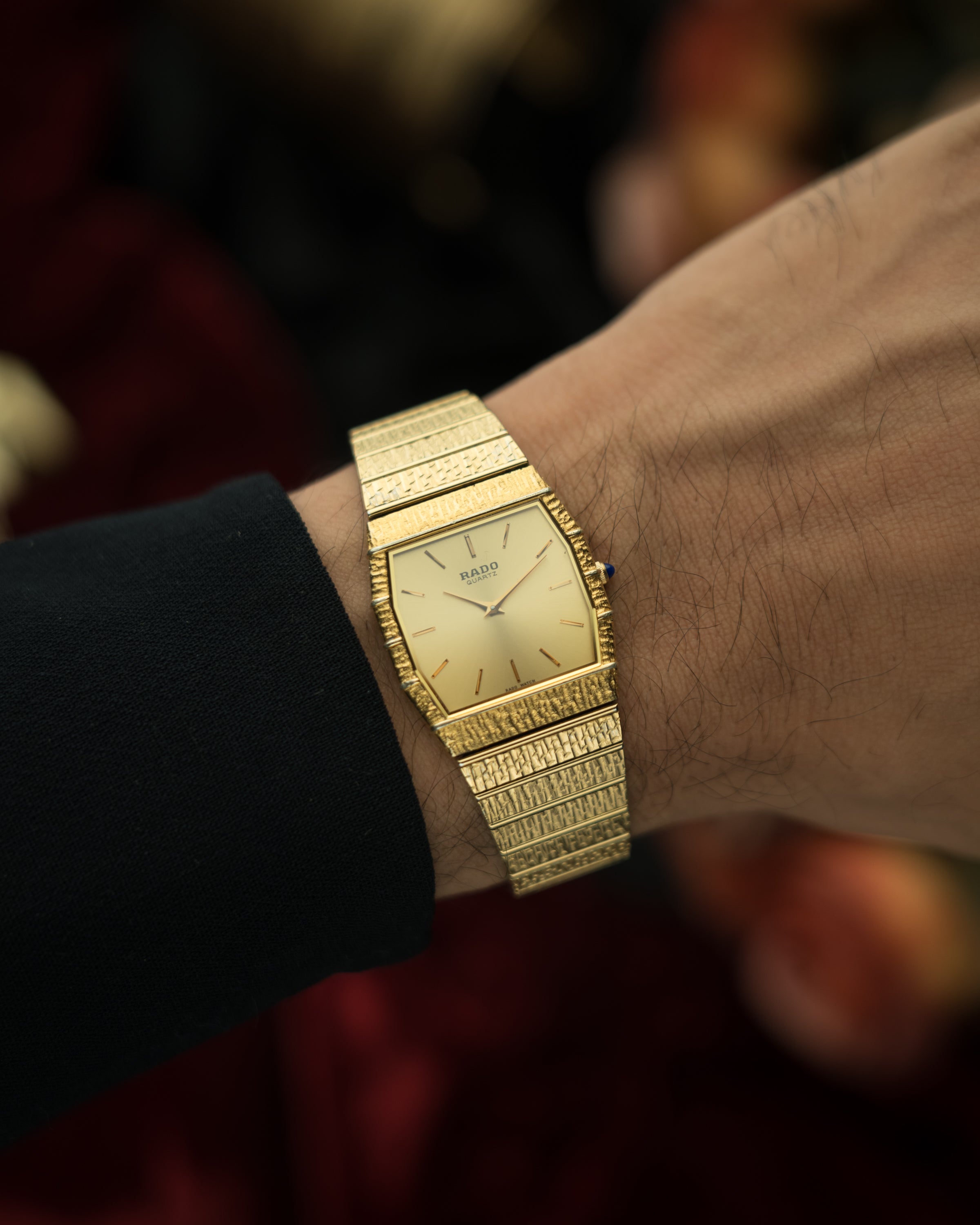1980s Vintage Rado 'Gangster'