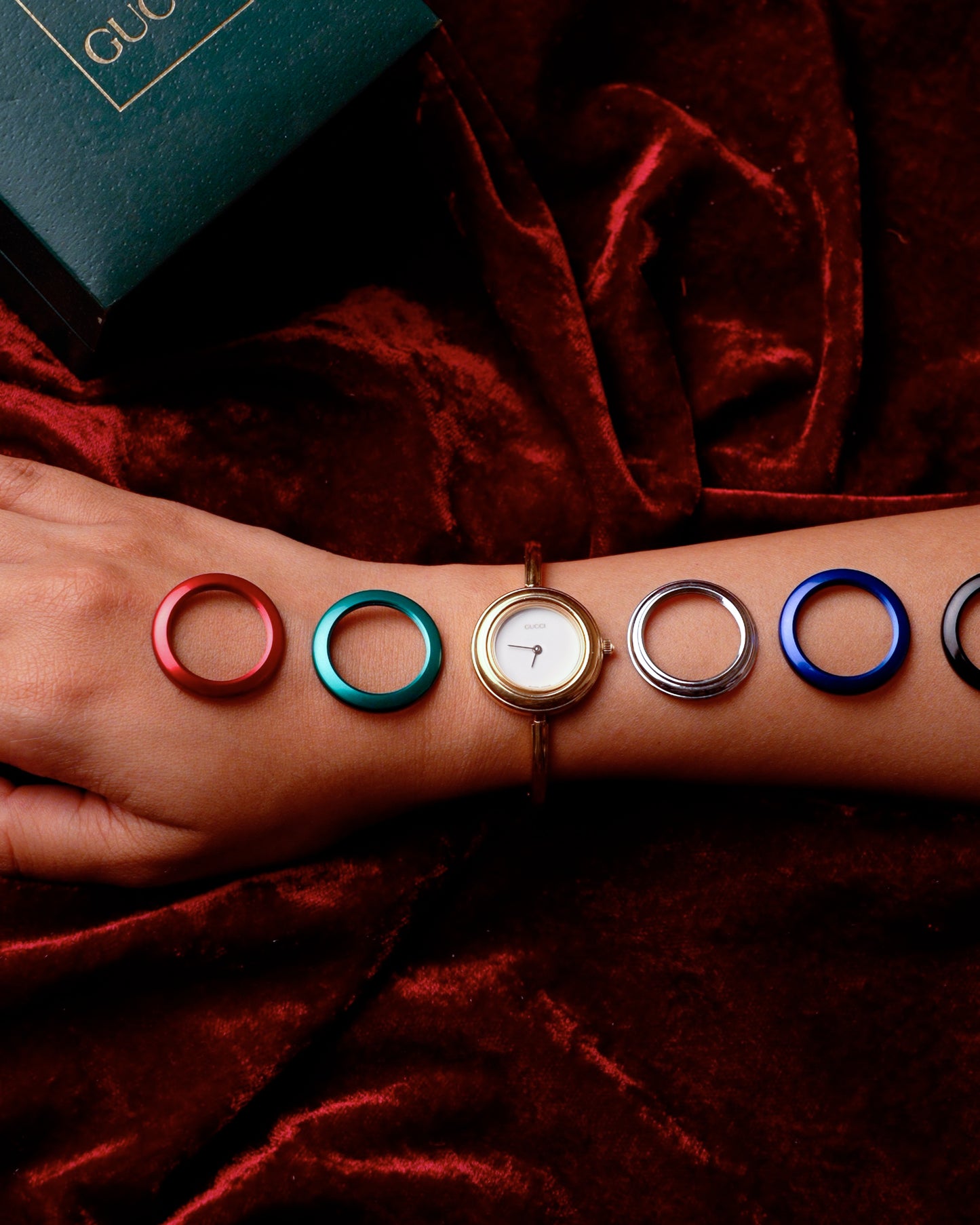 1990s Vintage Gucci Bezel Change