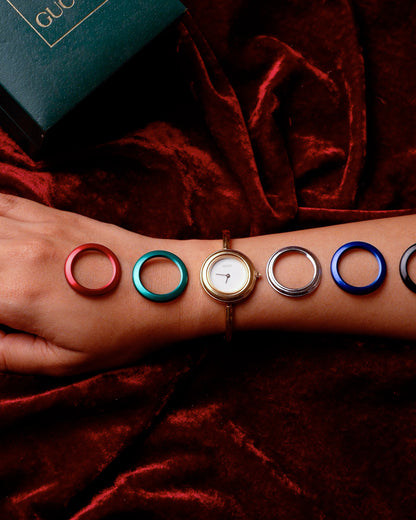 1990s Vintage Gucci Bezel Change