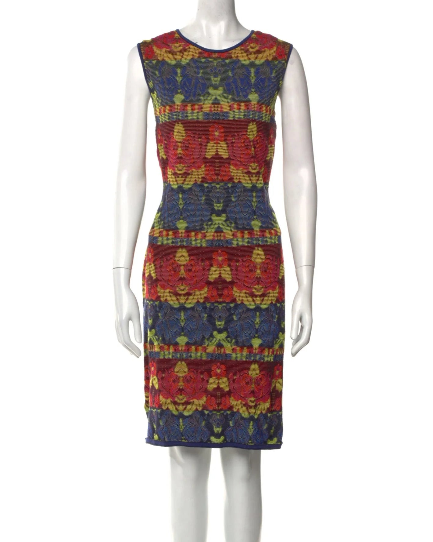Printed Knit Dress