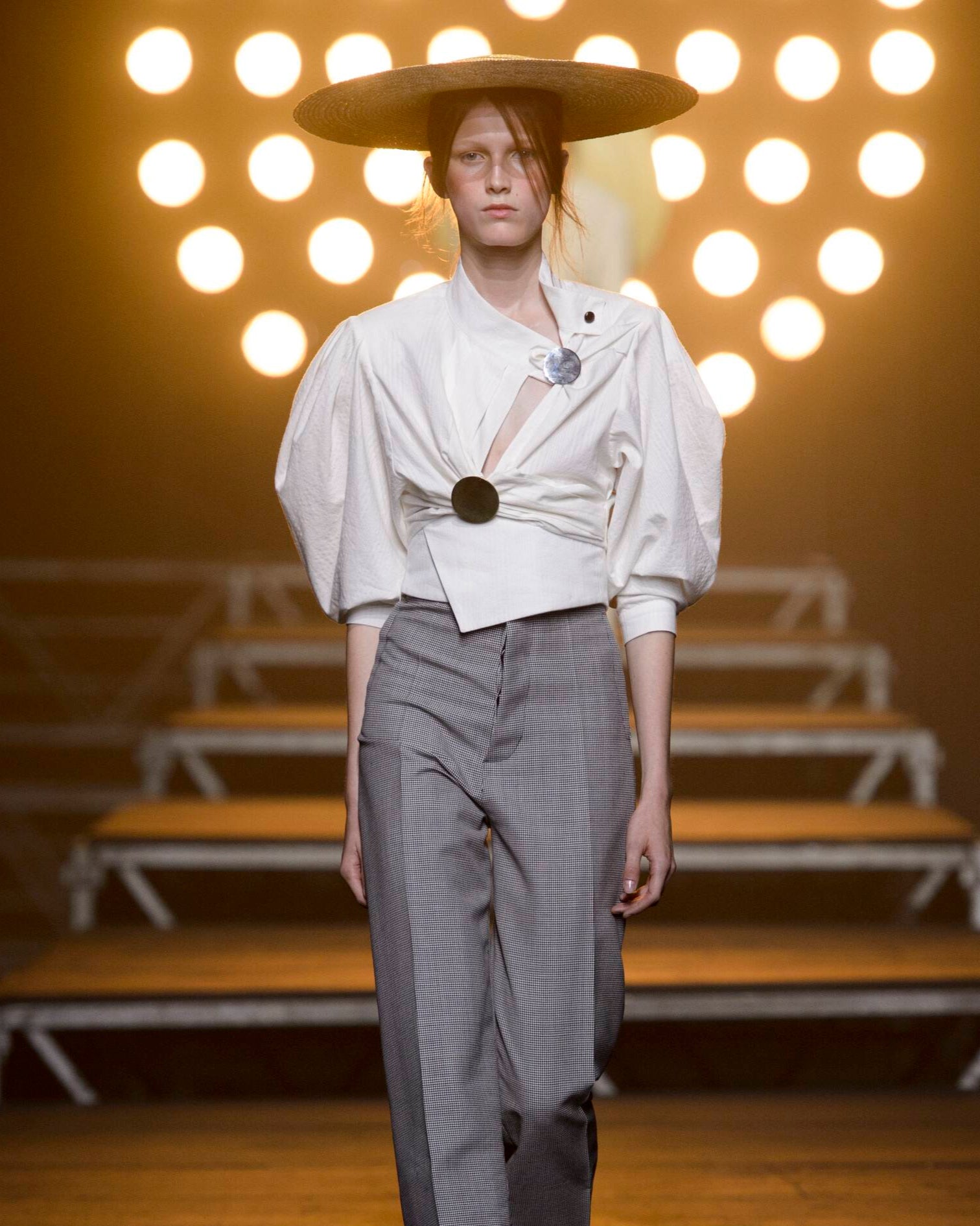 SS17 Les Santons de Provence White Cotton Top