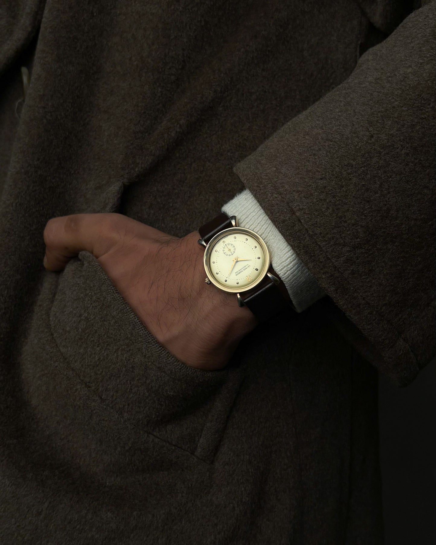 1950s Vintage Ulysse Nardin Sub-seconds