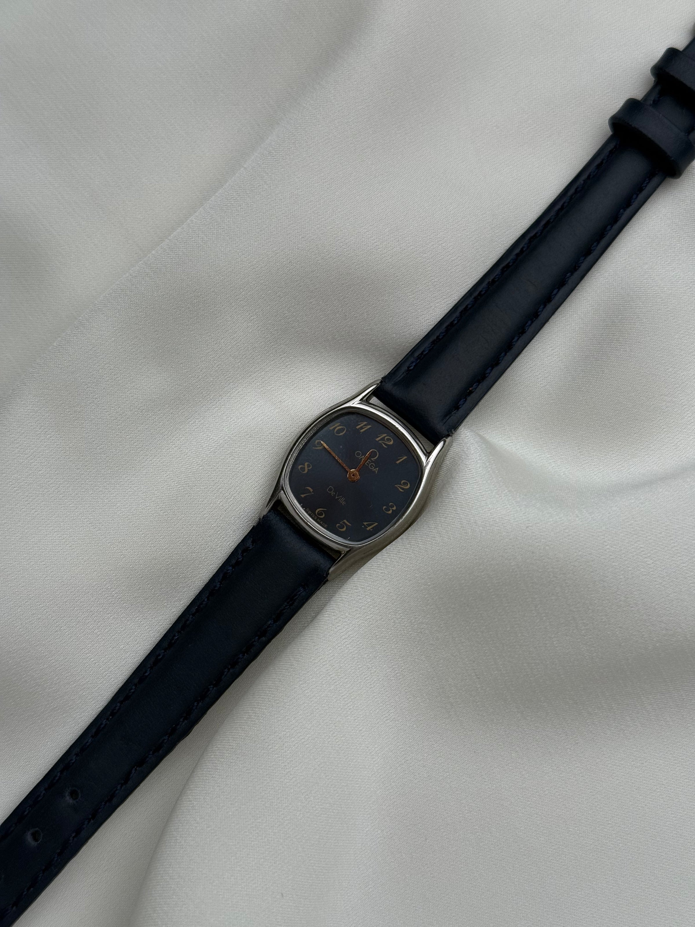 1980s Vintage Omega De Ville