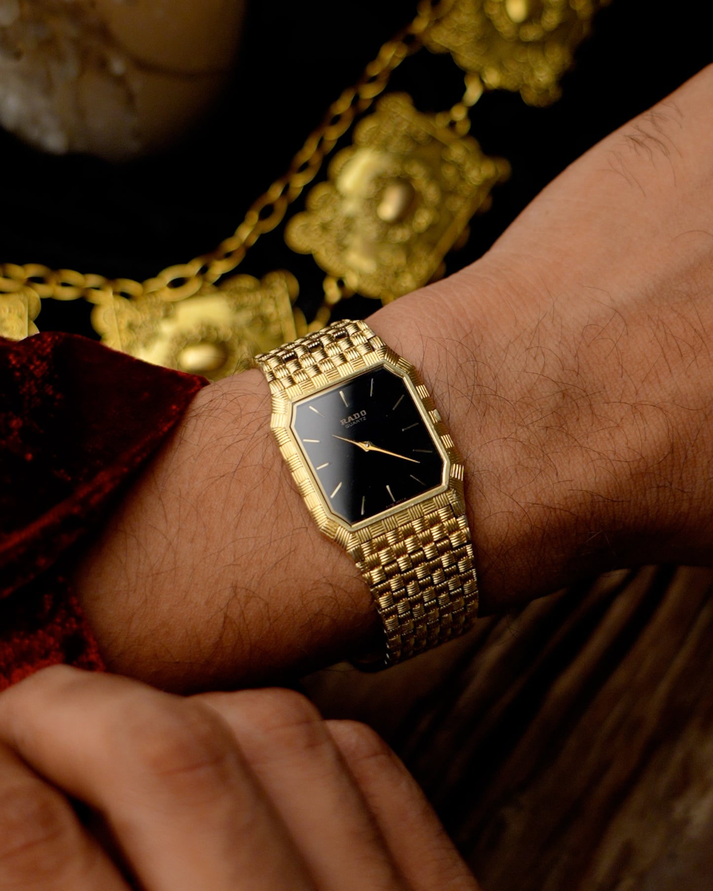 1980s Vintage Rado 'Gangster'