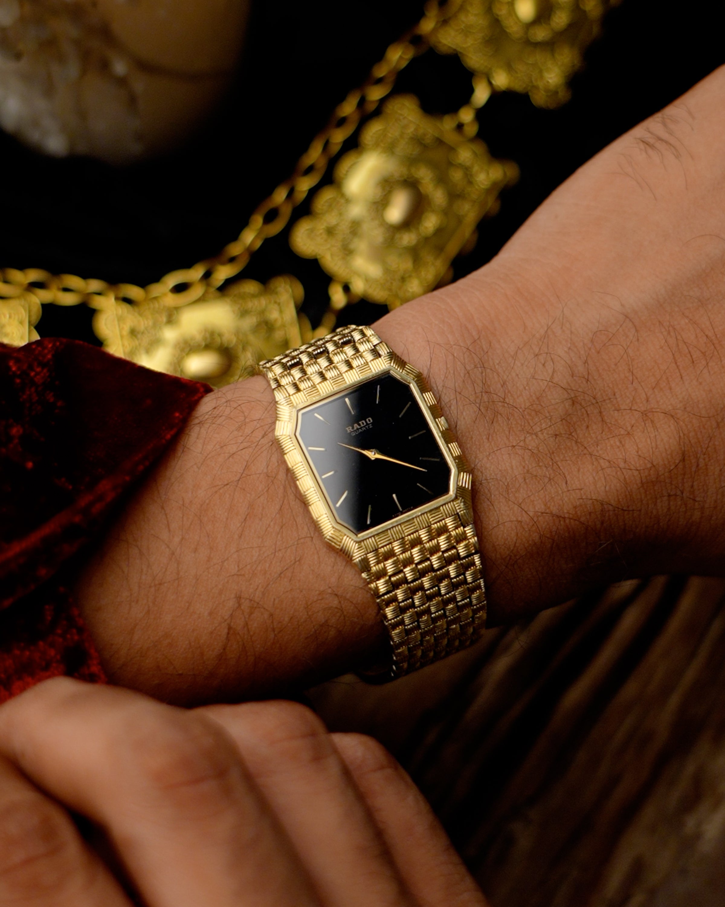 1980s Vintage Rado 'Gangster'
