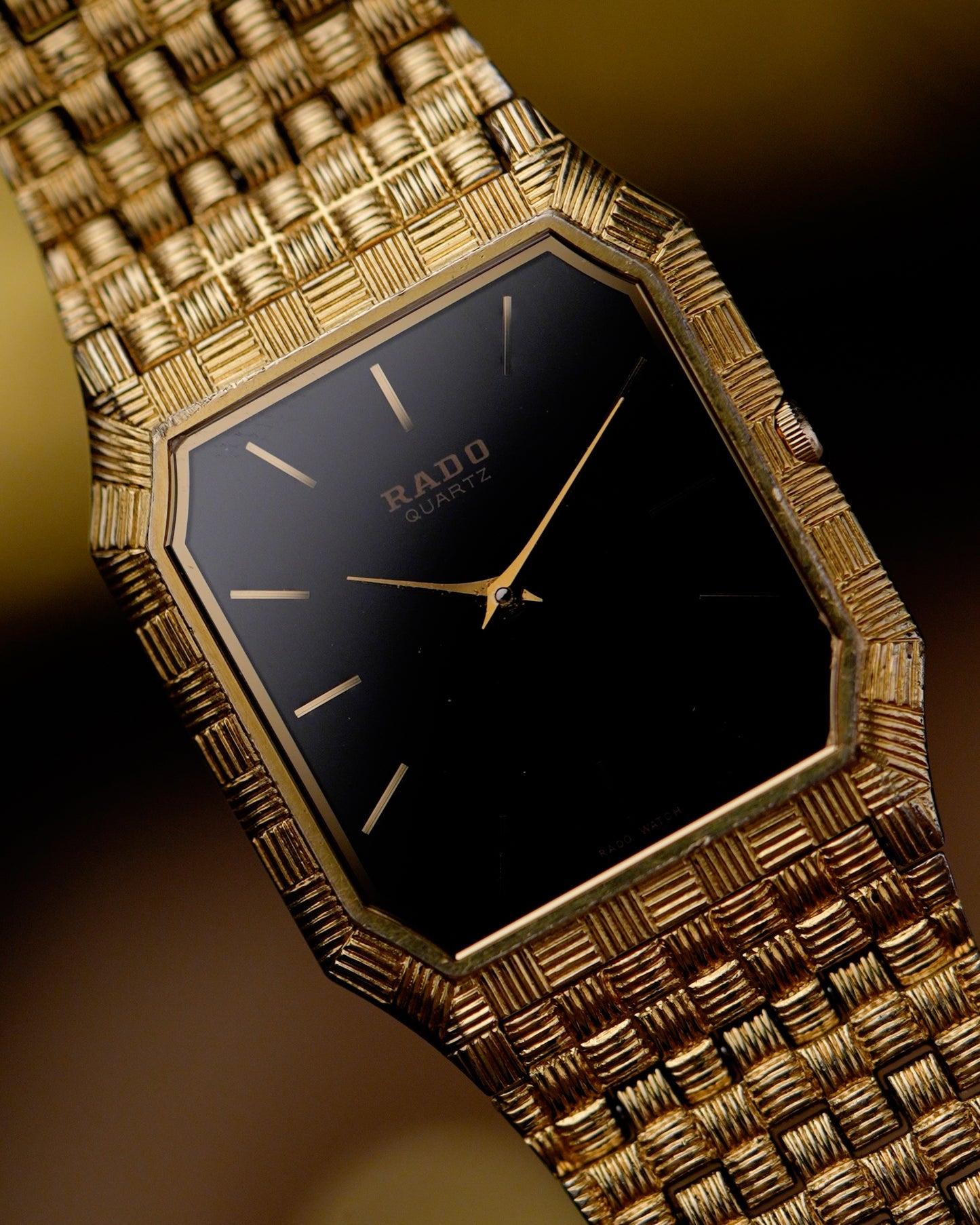 1980s Vintage Rado 'Gangster'