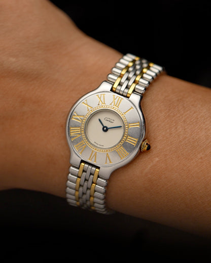 1990s Vintage Cartier Must de 21