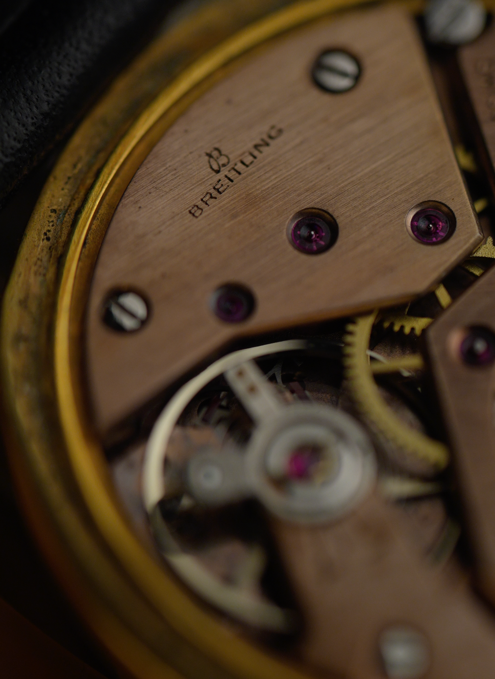 Vintage 1960s Vintage Breitling Sub Seconds