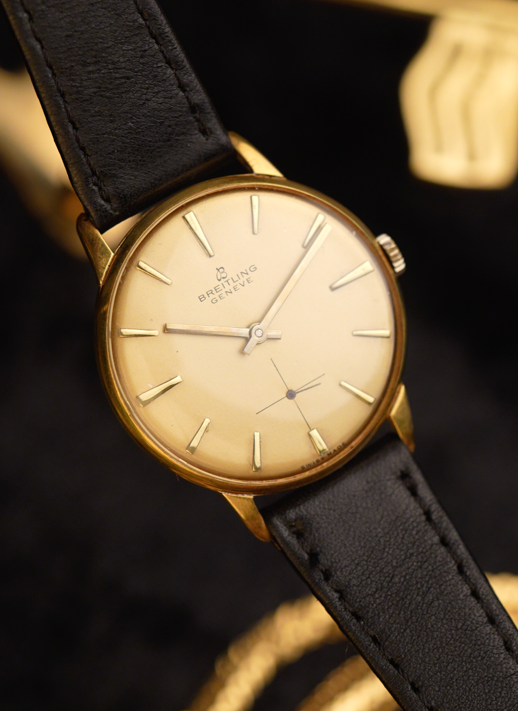 Vintage 1960s Vintage Breitling Sub Seconds