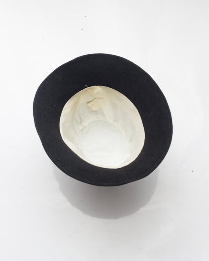 Wool Felt Cloche Hat