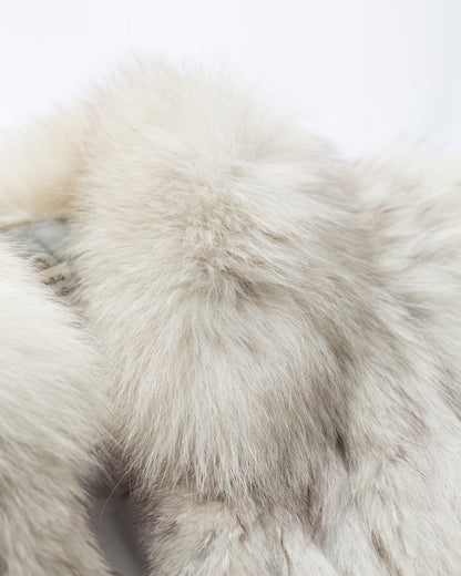 Vintage Saga Blue Fox Fur Jacket