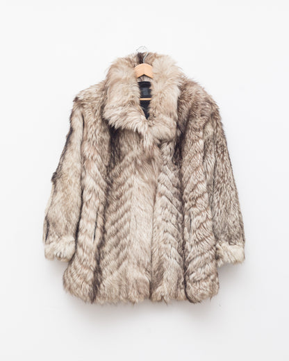 Vintage Raccoon Fur Jacket